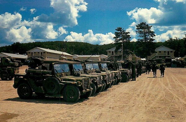 Camp Grayling - Old Postcard View